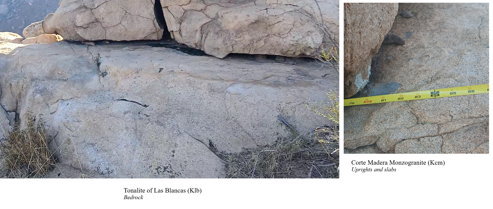 USGS bedrock comparison